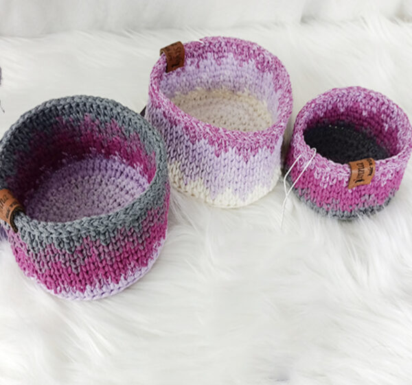 Tapestry Basket Set