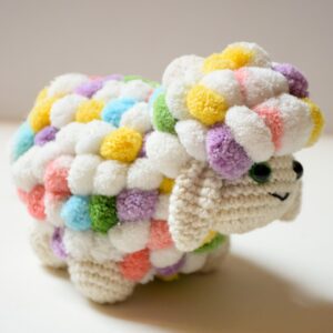 Colorful Fluffy The Sheep