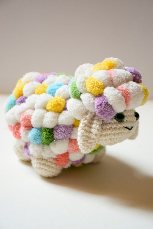 Colorful Fluffy The Sheep