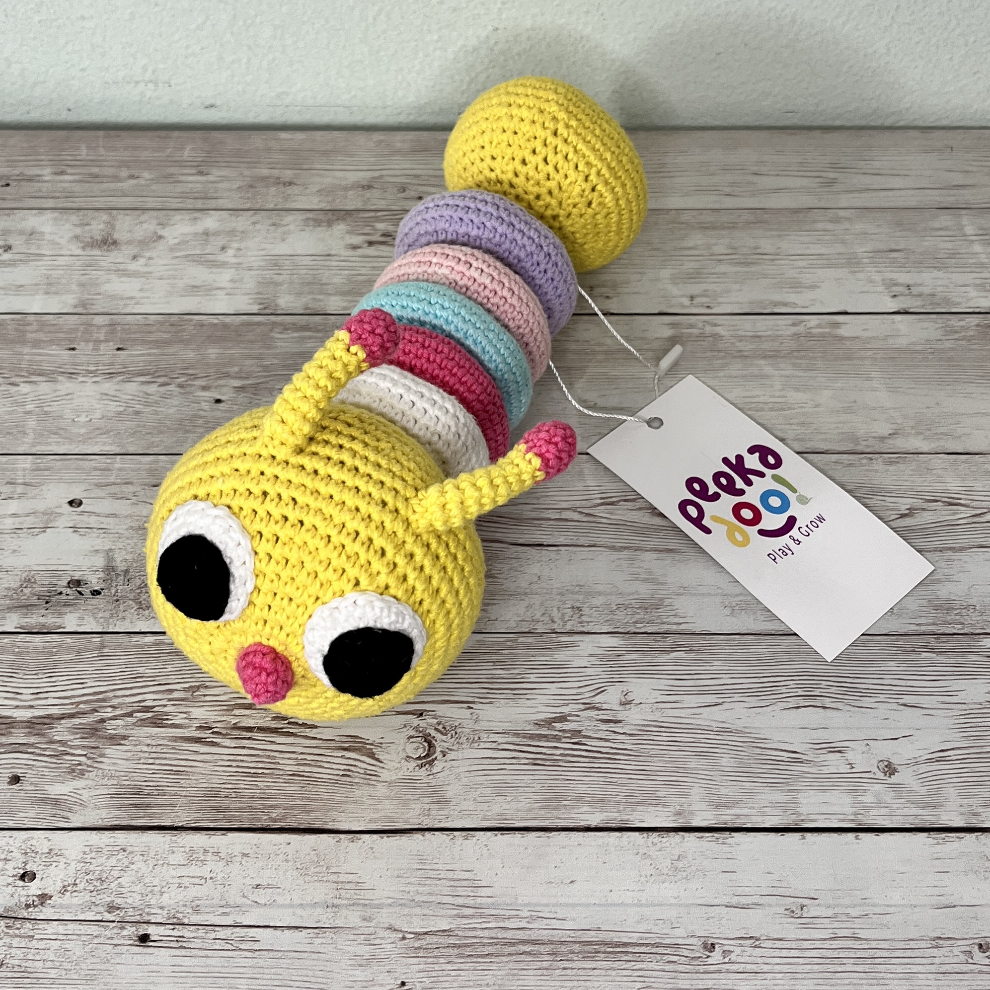 Wiggle The caterpillar - Stacking toy