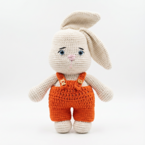 Hops the Rabbit 30cm Toy 30 cm Hops the Rabbit wearing overall