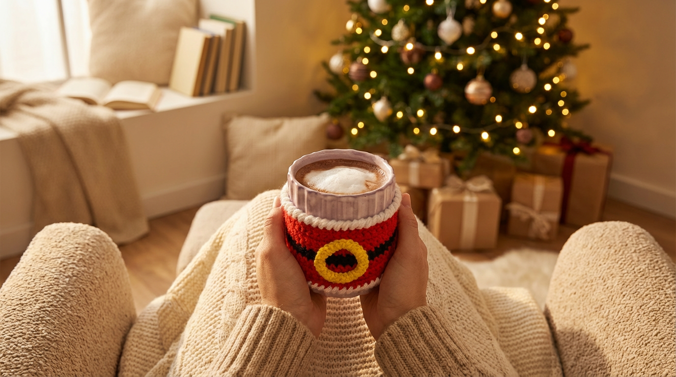 Hops the Rabbit 30cm Toy Santa Clause Mug Cover