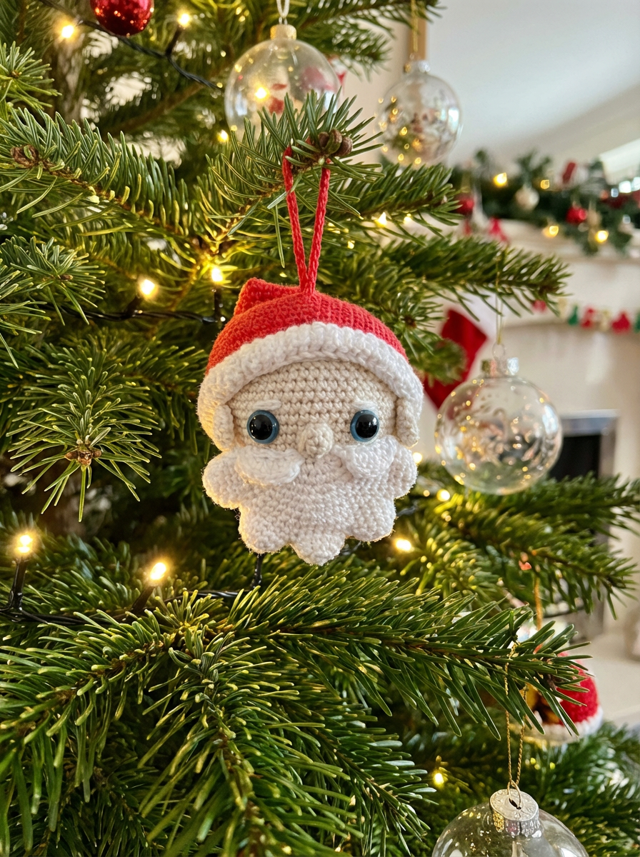 Hops the Rabbit 30cm Toy Santa Clause Ornament - Image 2