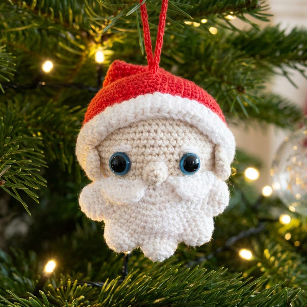 Hops the Rabbit 30cm Toy Santa Clause Ornament